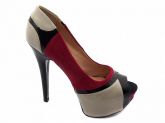 Sapato Peep Toe (Ref: 83-326A)
